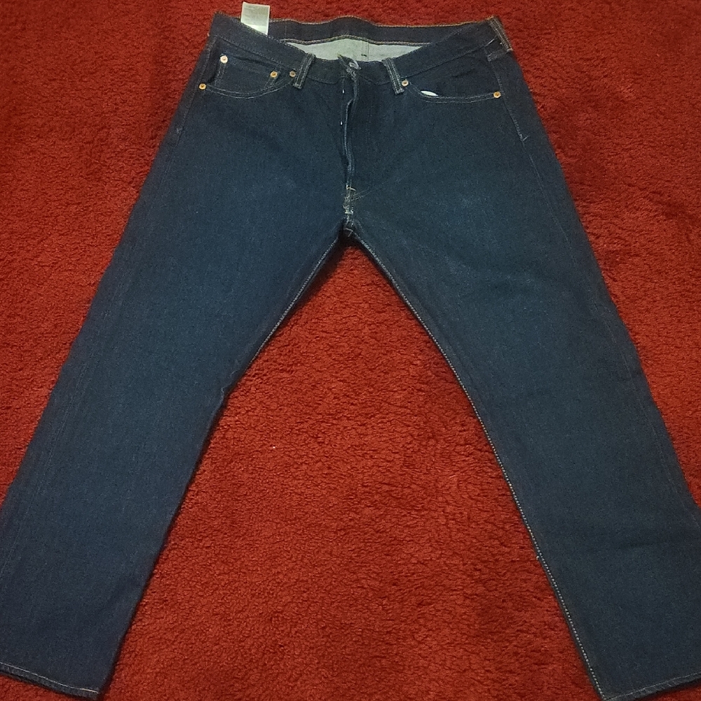 Levi's Classic Indigo Straight Jeans